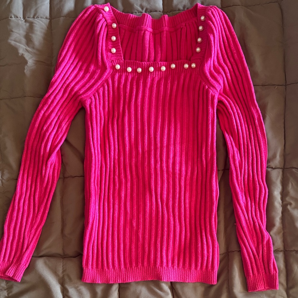 Pink Sweater